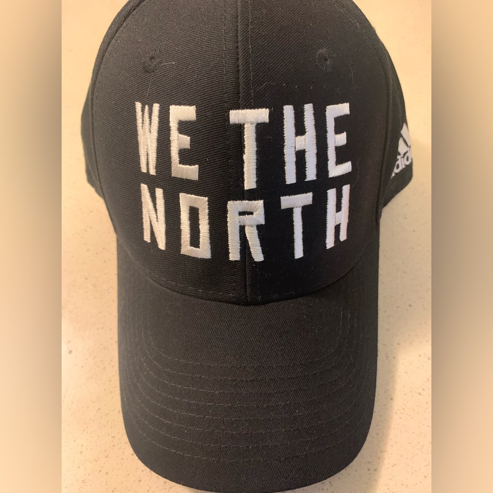 Adidas we the north raptors hat